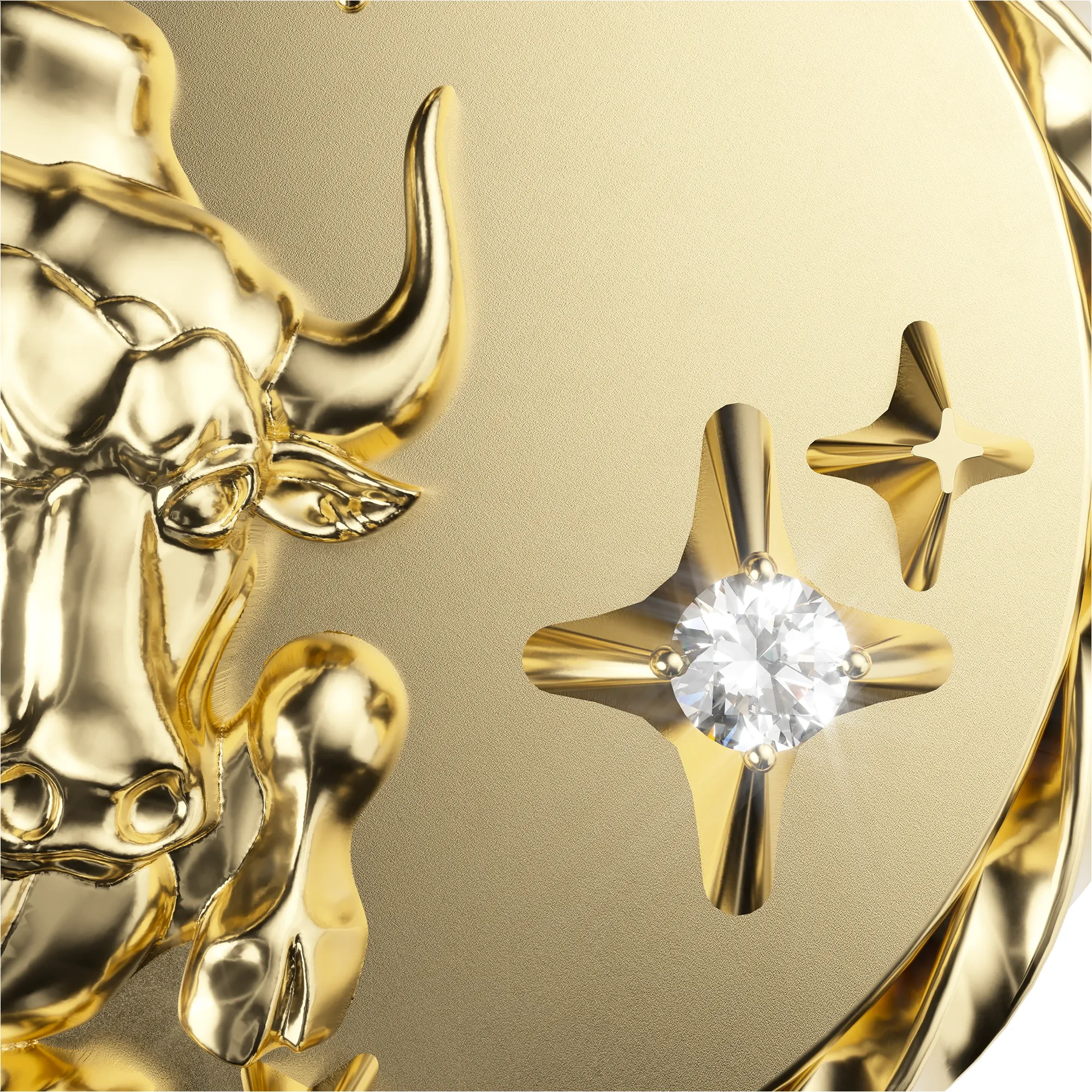 Taurus Amulet Pendant sold by Pascal Design Official product image thumbnail 5