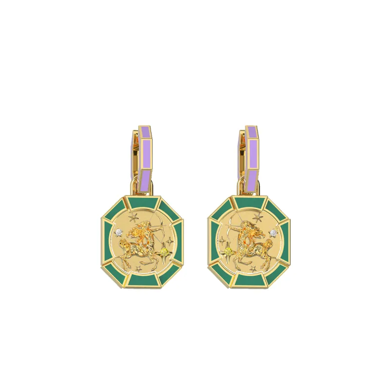Sagittarius's Aurora Earrings sold by Pascal Design Official