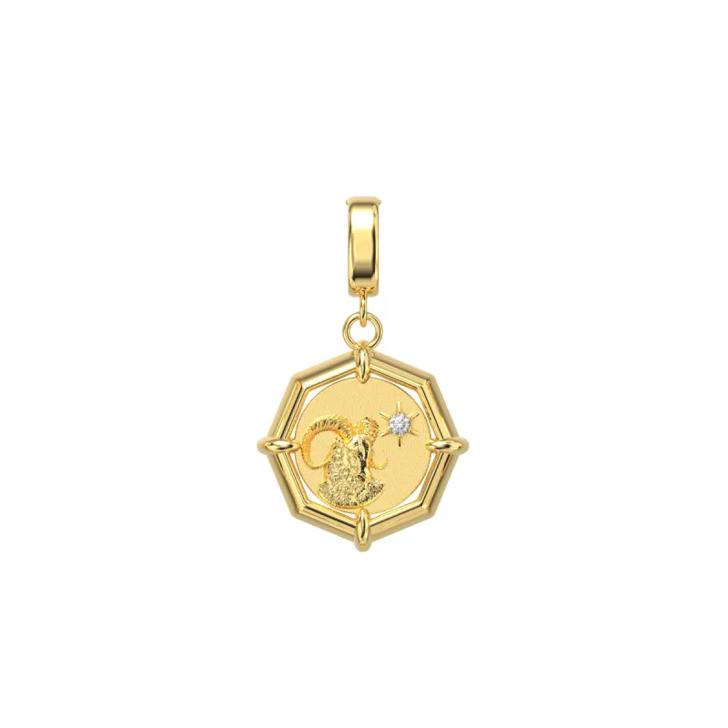 12 Zodiac Medal Charm sold by Pascal Design Official