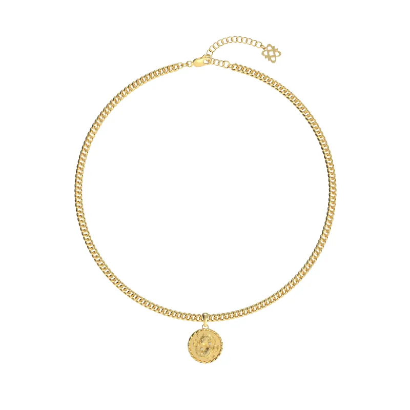 Pisces Amulet Cuban Necklace sold by Pascal Design Official