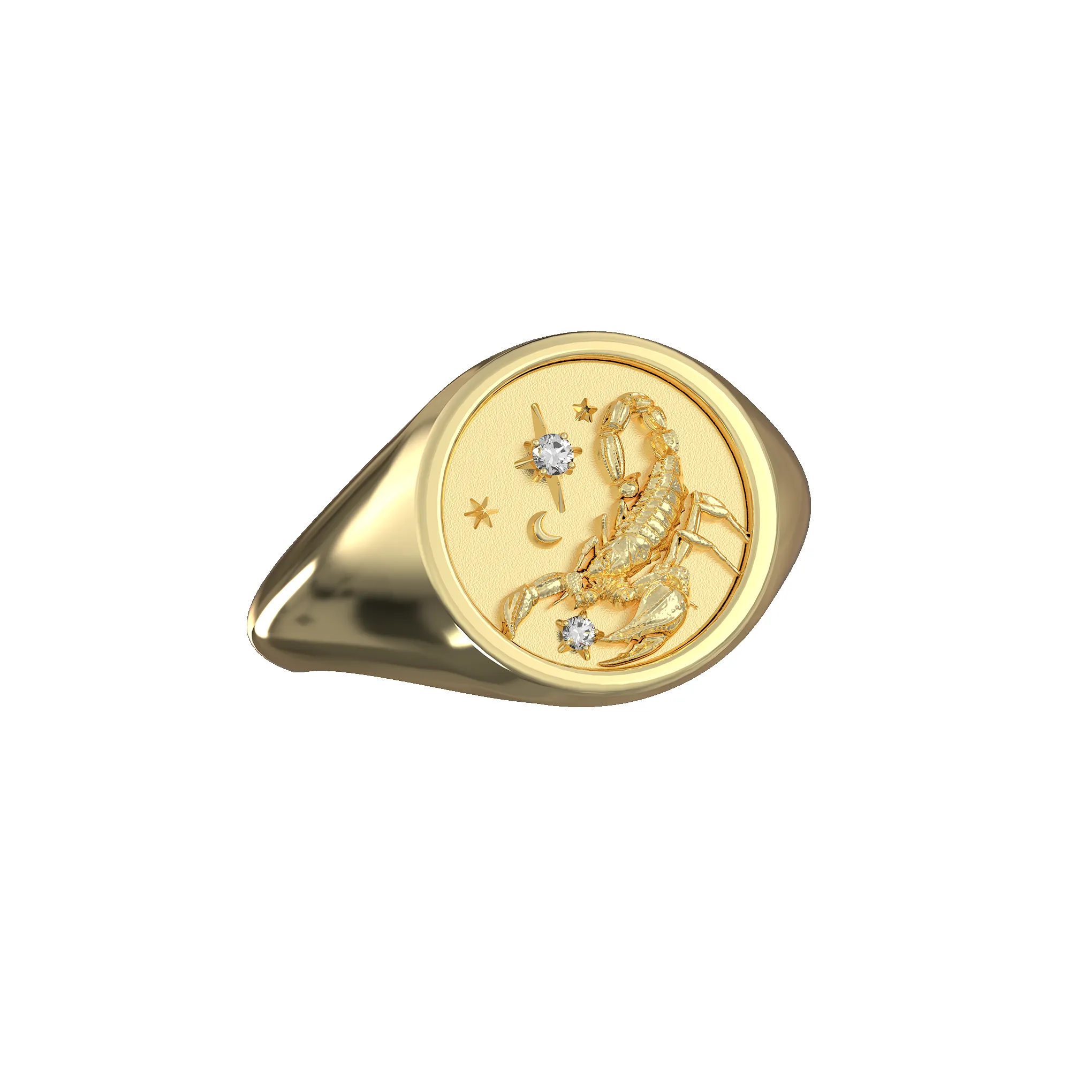 Scorpio Small Signet Ring sold by Pascal Design Official product image thumbnail 5