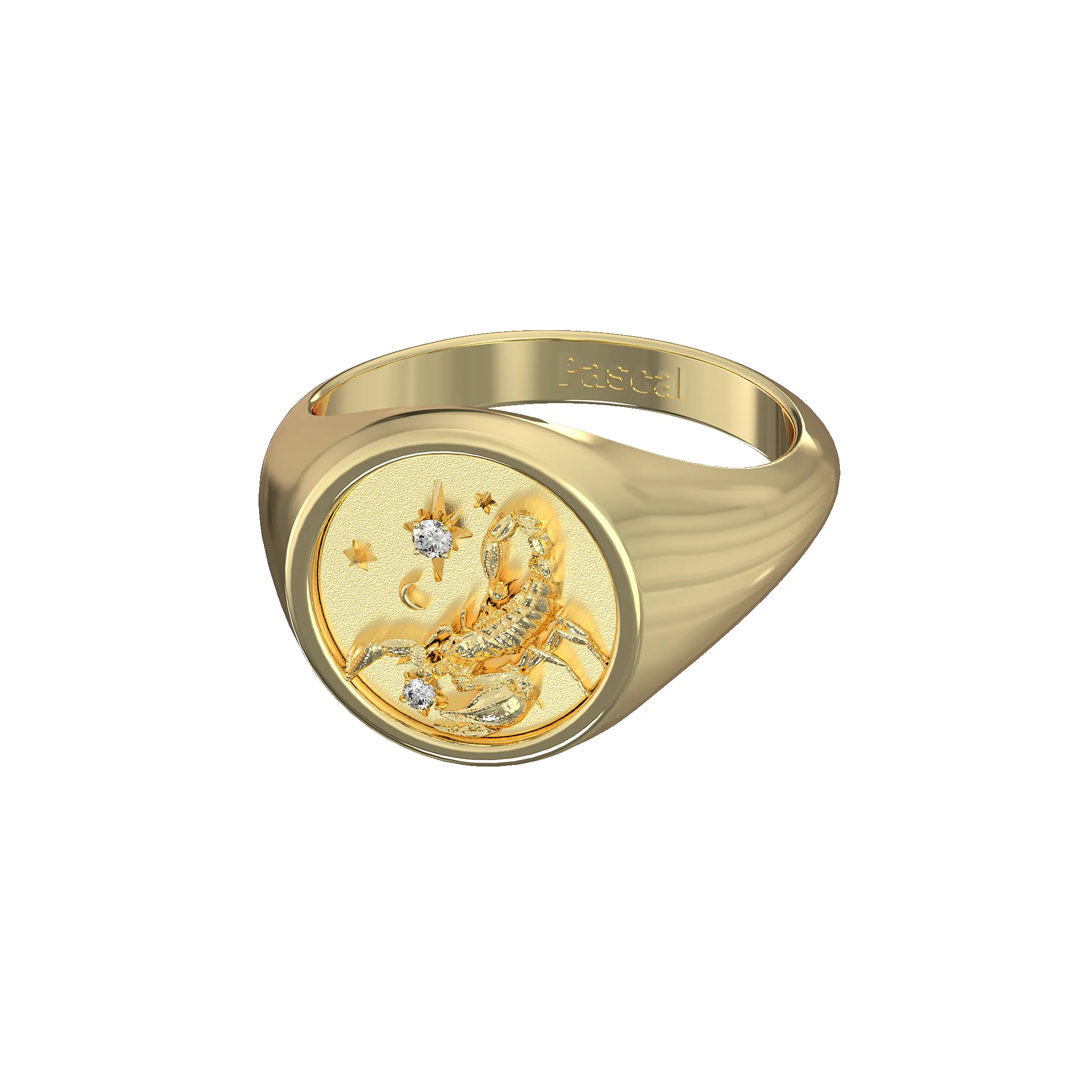 Scorpio Small Signet Ring sold by Pascal Design Official product image thumbnail 4