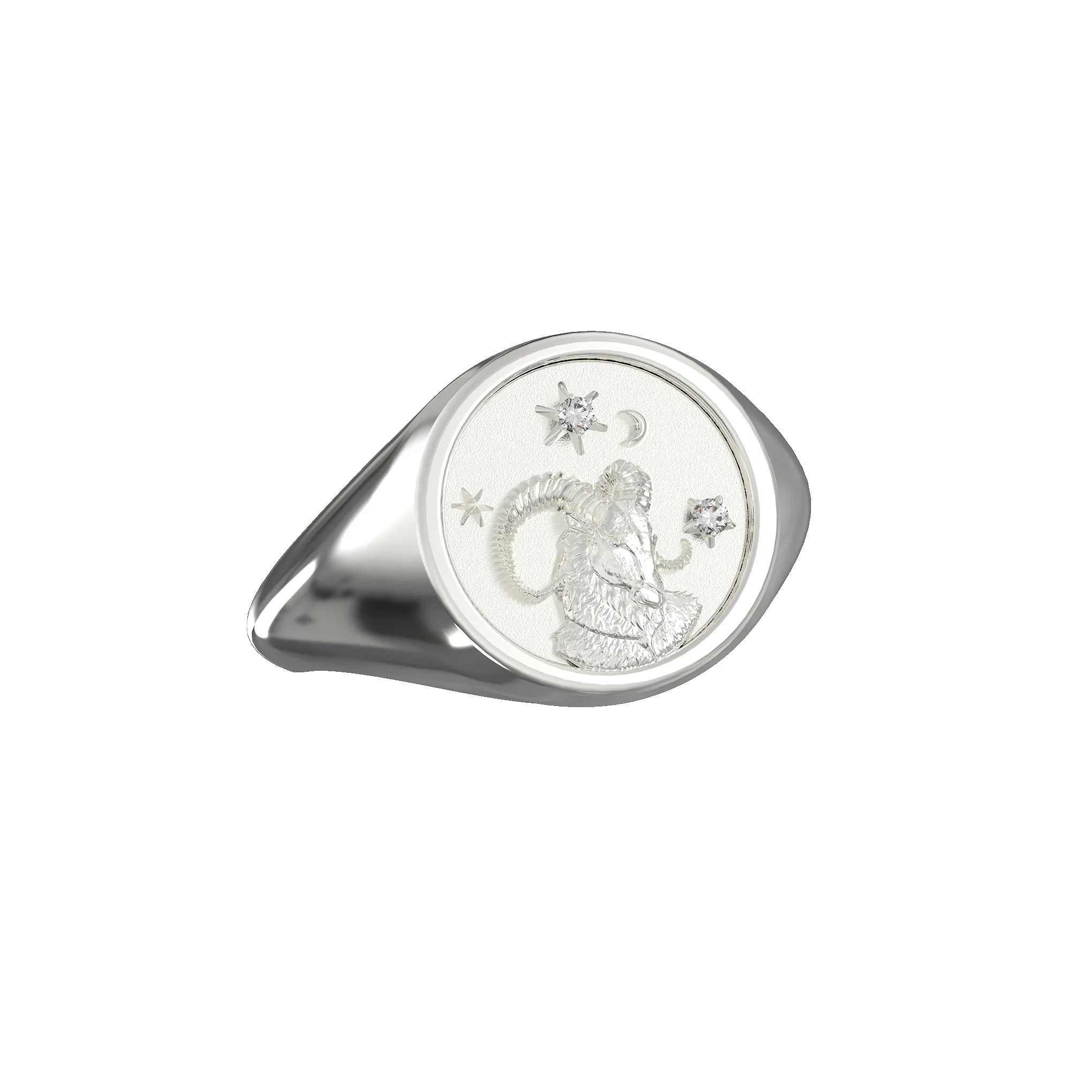 Aries Small Signet Ring sold by Pascal Design Official product image thumbnail 5