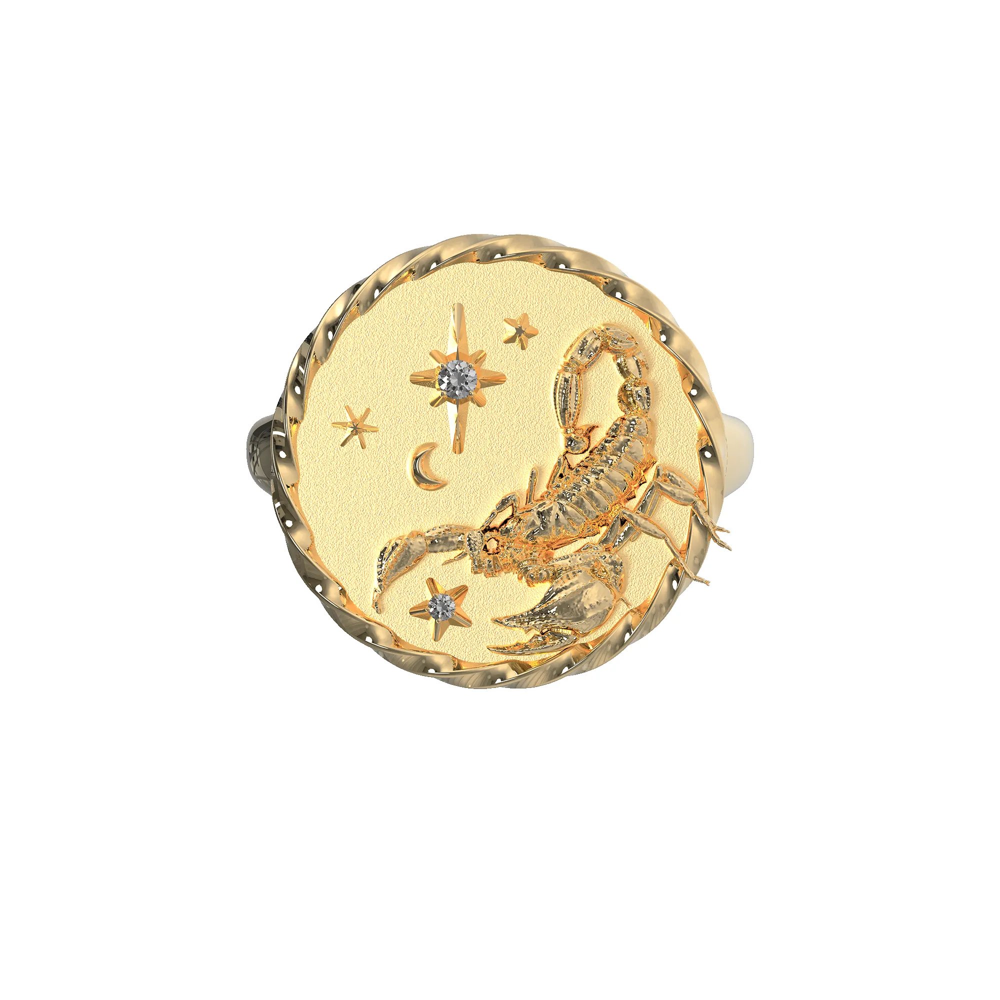Scorpio Signet Ring sold by Pascal Design Official