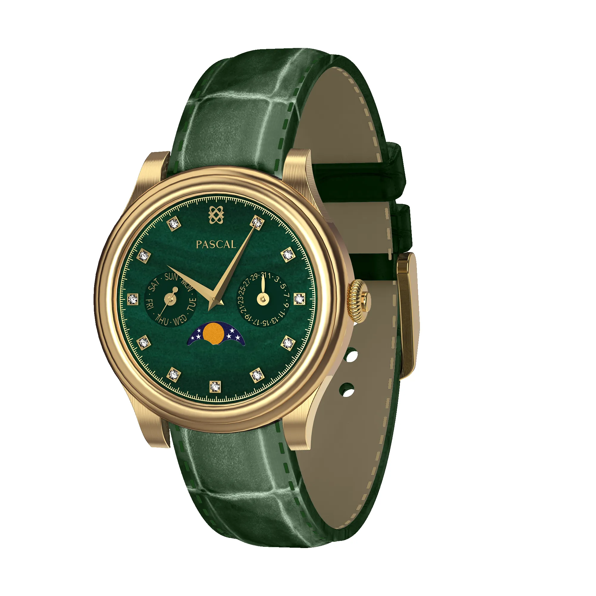 Navigator Diamond Moonphase Watch Gift Set sold by Pascal Design Official product image thumbnail 5