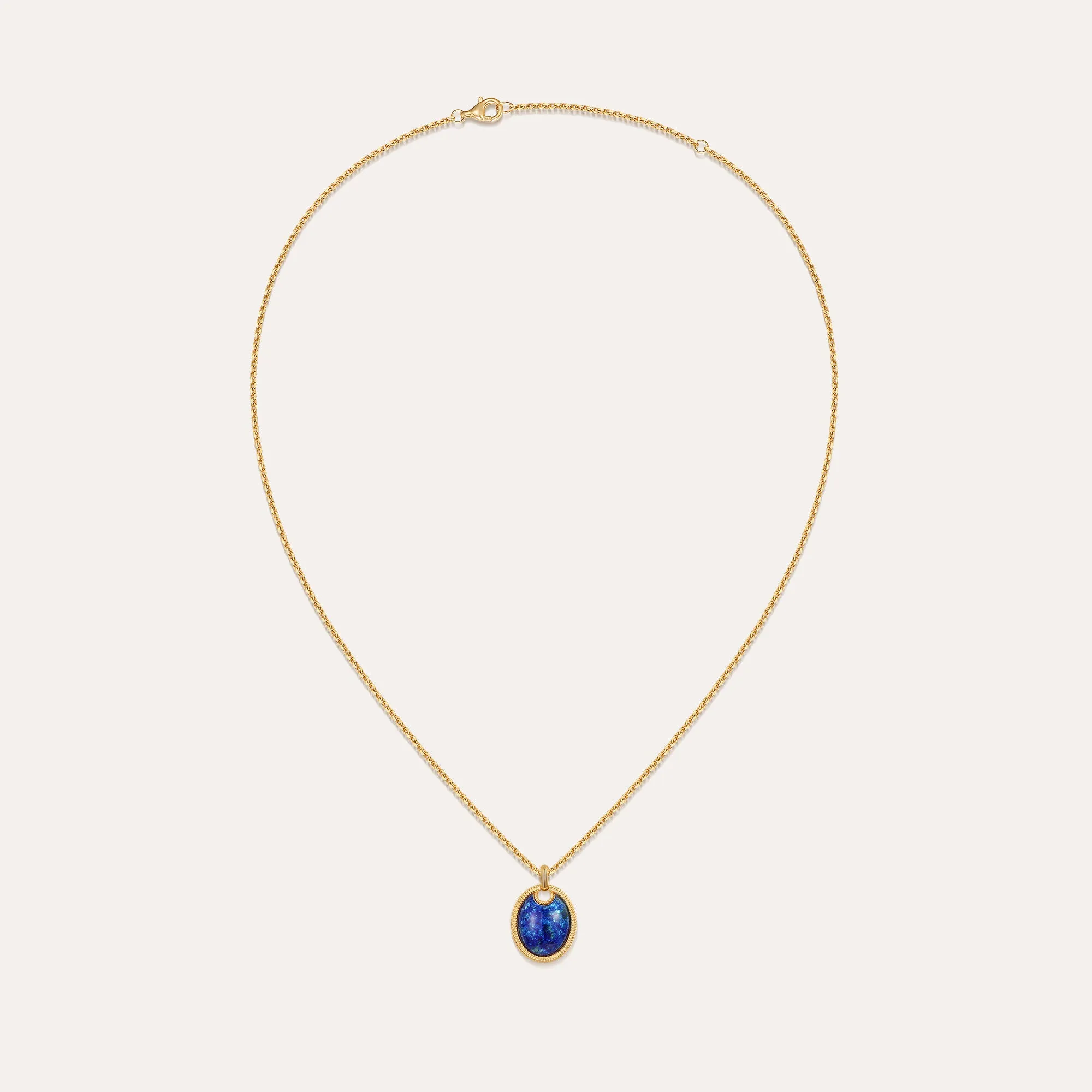 'Universe' Enamel Rope Necklace, Oval sold by Pascal Design Official product image thumbnail 3