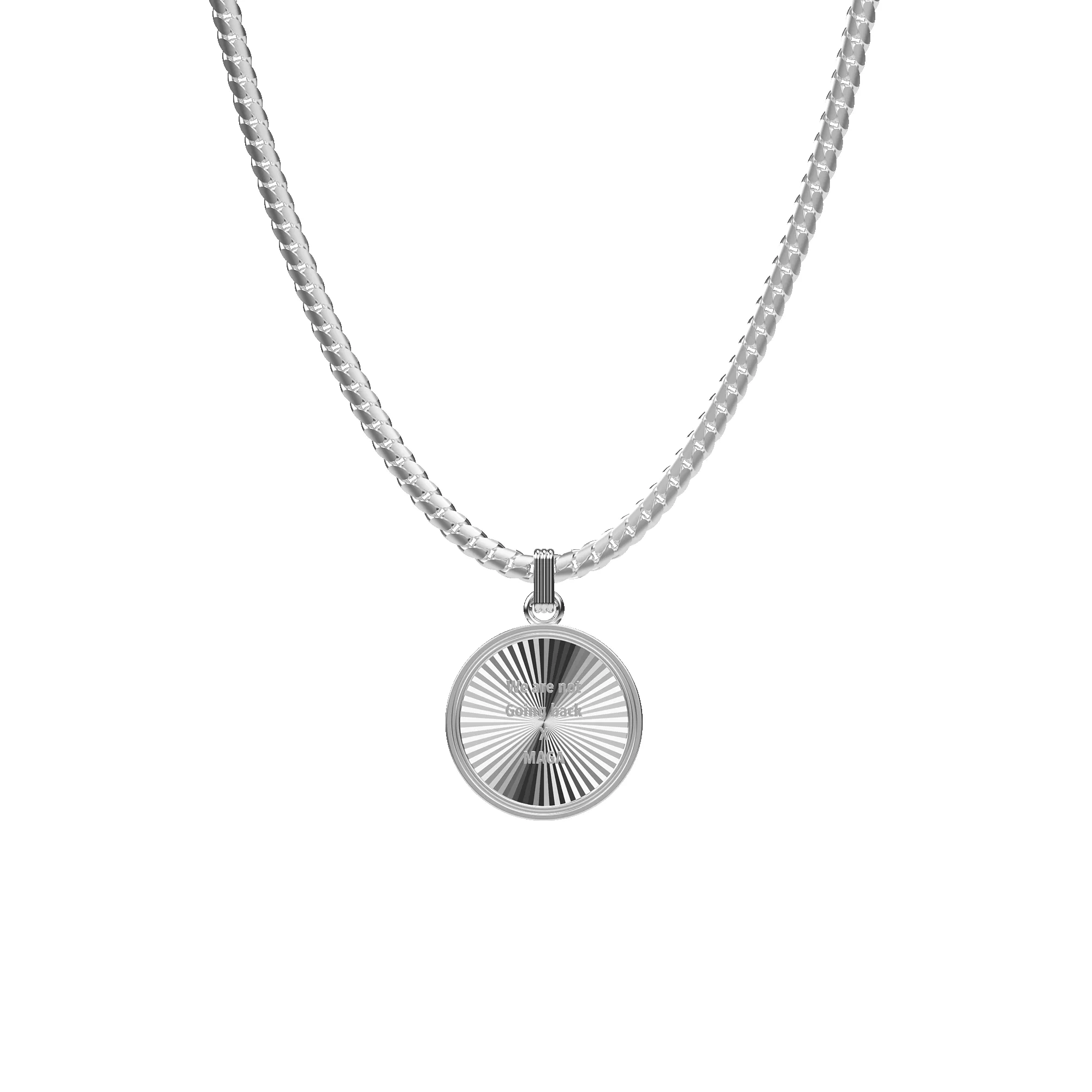 'Political Pop' Gemstone Enamel Pendant sold by Pascal Design Official product image thumbnail 3