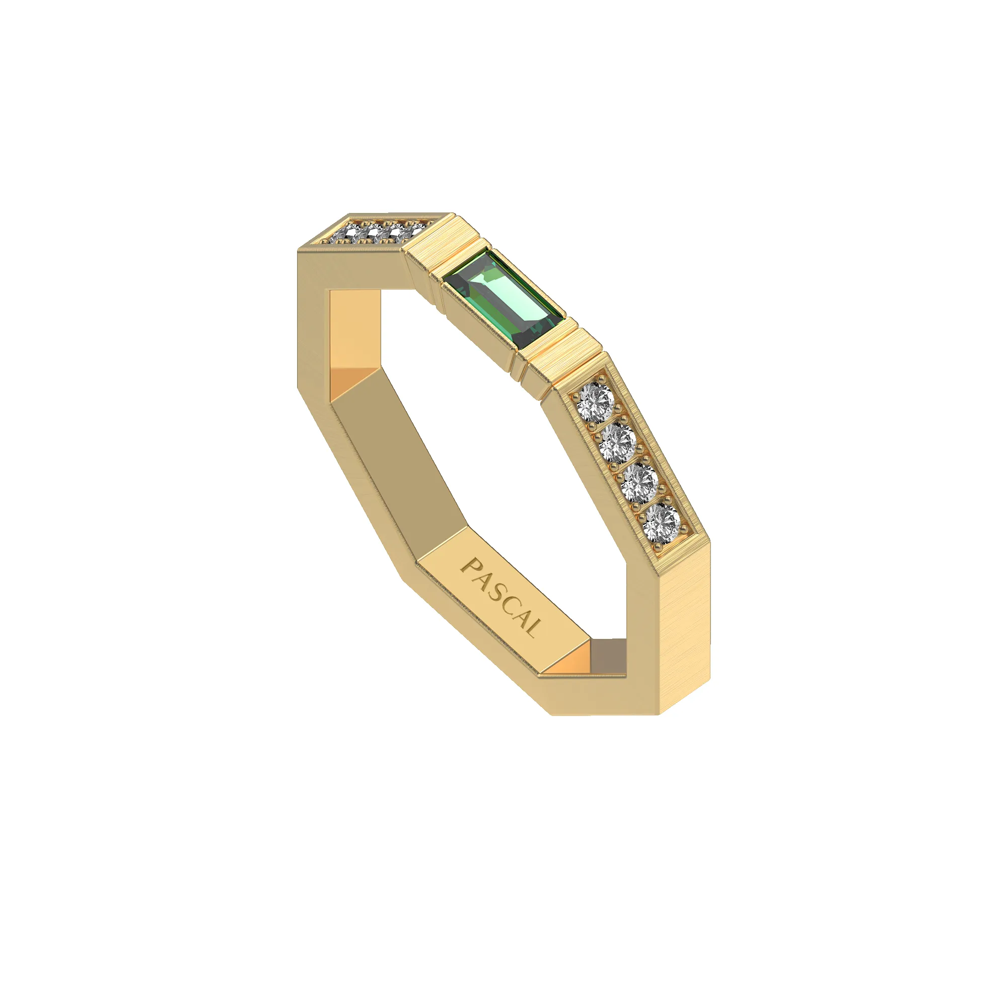 'Eternity' Octagon Diamond Band Ring sold by Pascal Design Official product image thumbnail 2