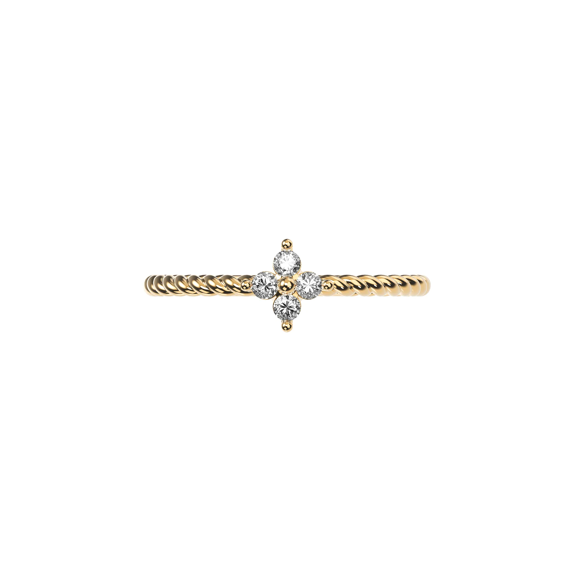 Lucky Clover Diamond Ring sold by Pascal Design Official