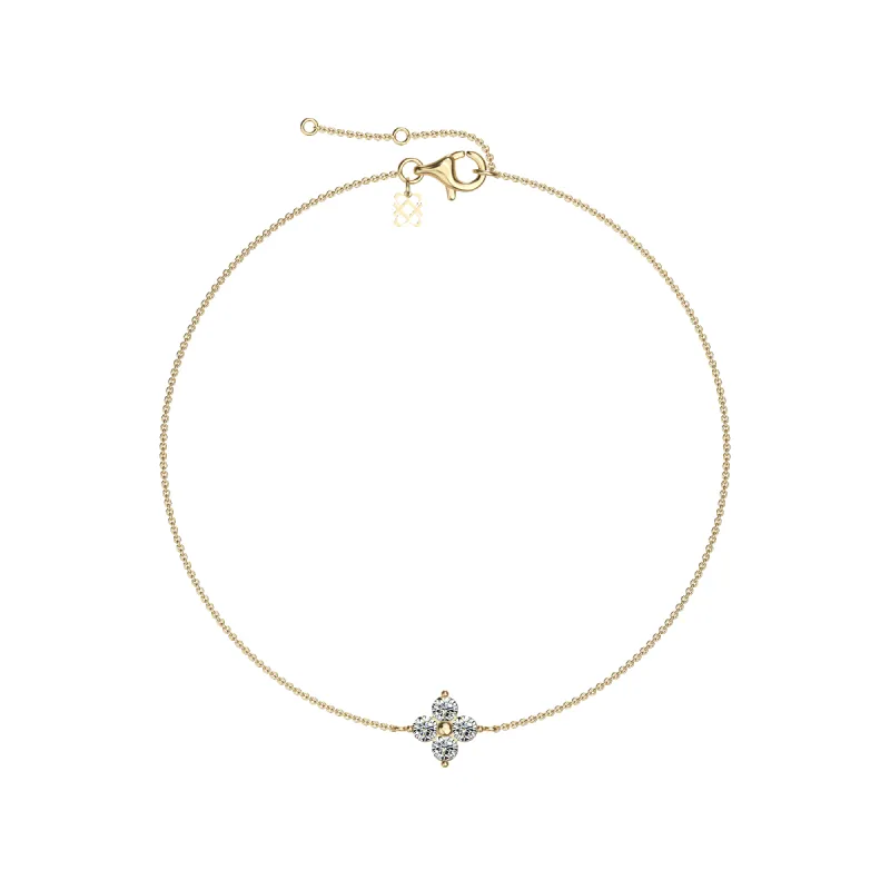 Lucky Clover Diamond Bracelet sold by Pascal Design Official