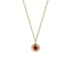 Minimalist Bezel Gemstone Necklace sold by Pascal Design Official