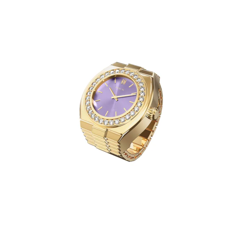 Luxe Classic Diamond Watch Ring sold by Pascal Design Official