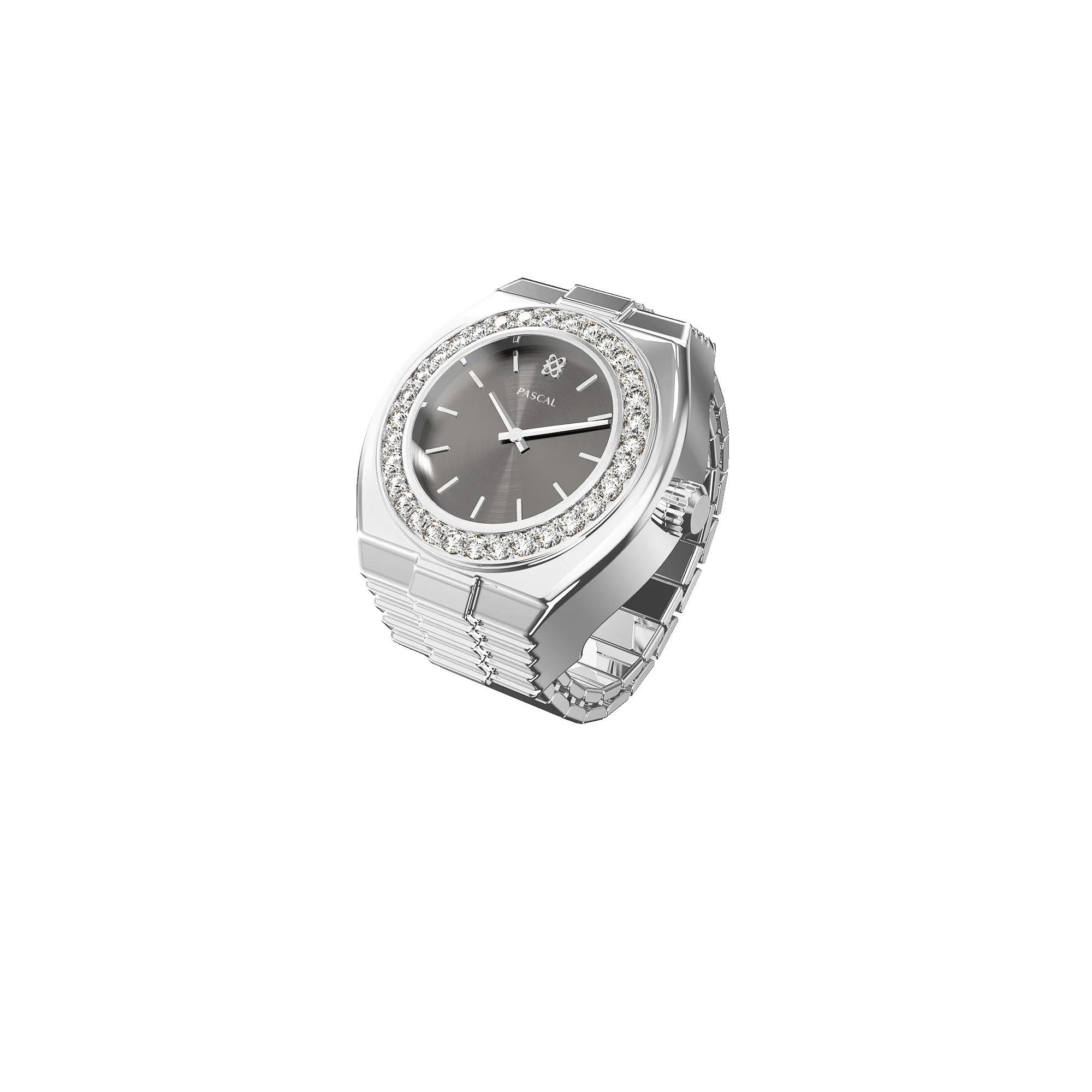 Luxe Classic Diamond Watch Ring sold by Pascal Design Official