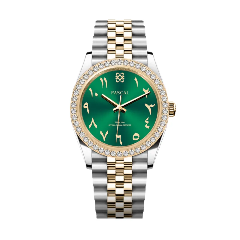 Luxe Classic Arabic Diamond Watch sold by Pascal Design Official