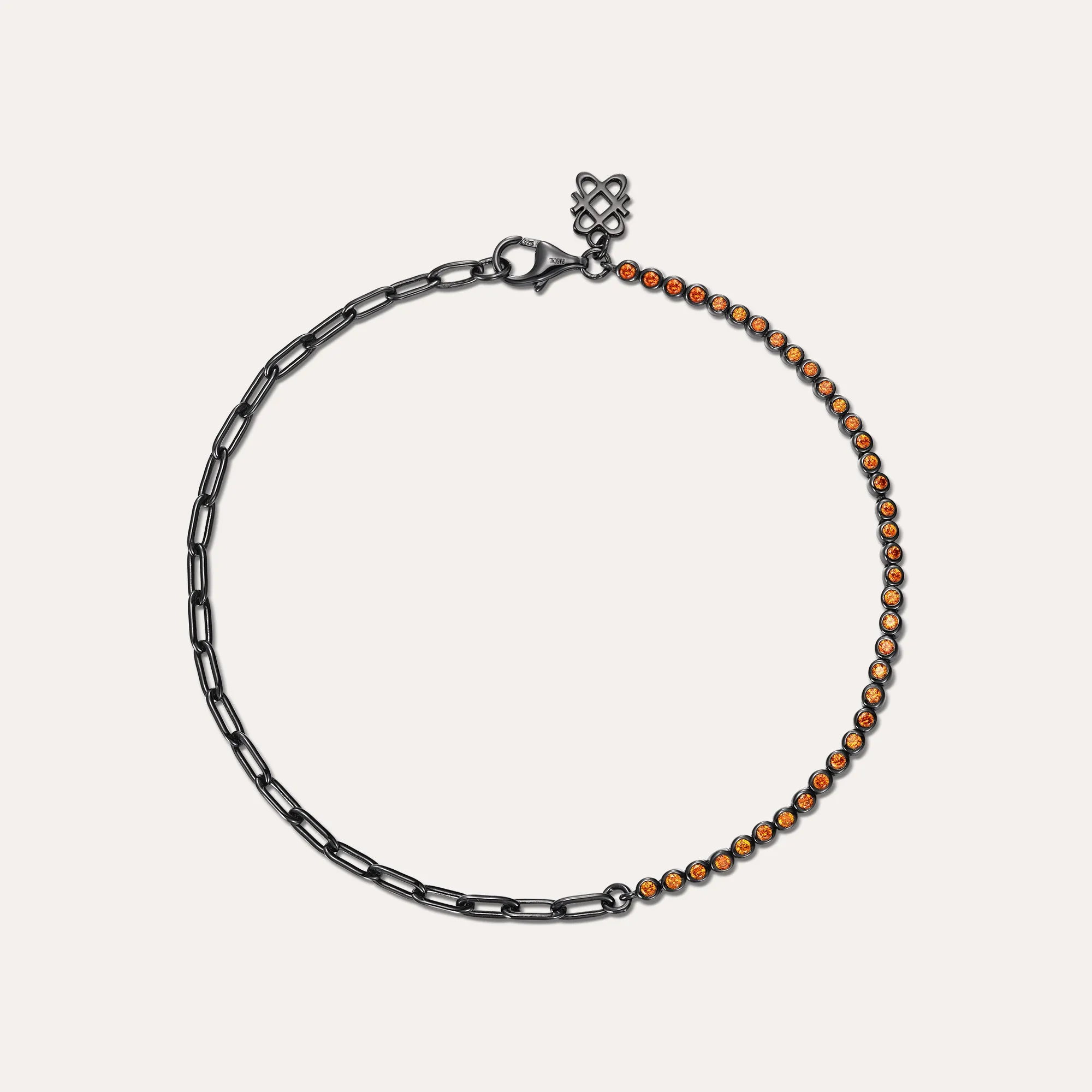 Fusion Gemstone Tennis Chain Bracelet sold by Pascal Design Official