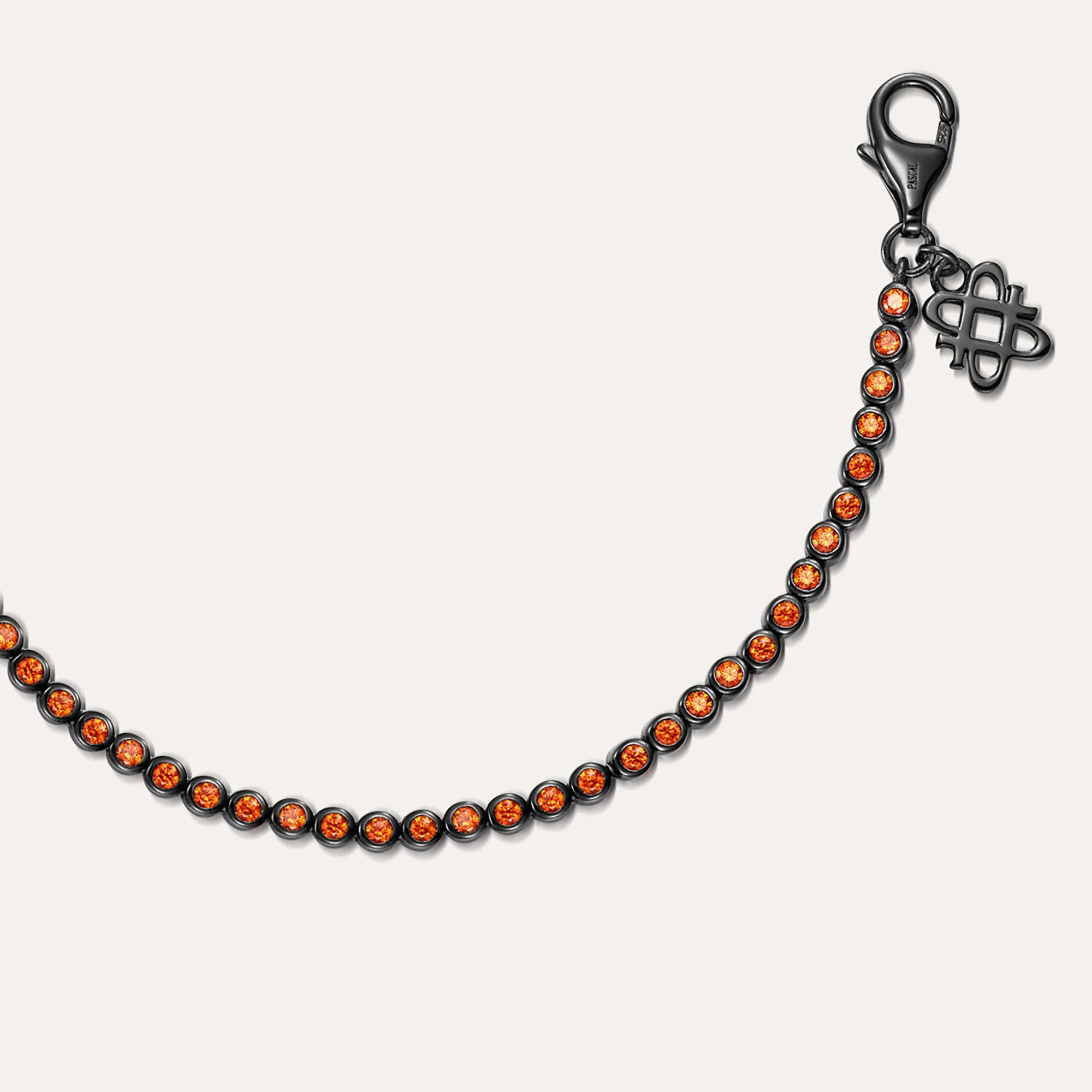 Fusion Gemstone Tennis Chain Bracelet sold by Pascal Design Official product image thumbnail 2