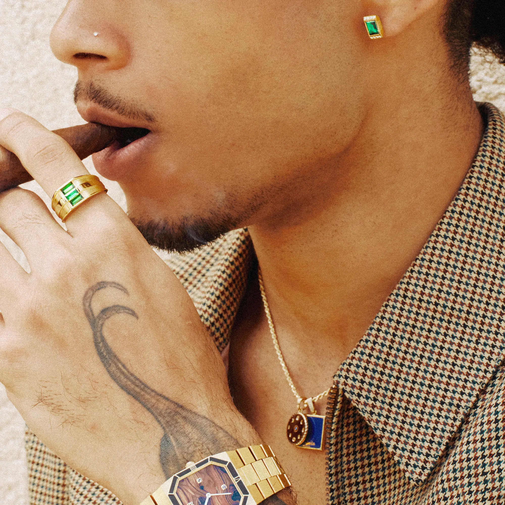 'Parthènope' Diamond Stud Earrings sold by Pascal Design Official product image thumbnail 2