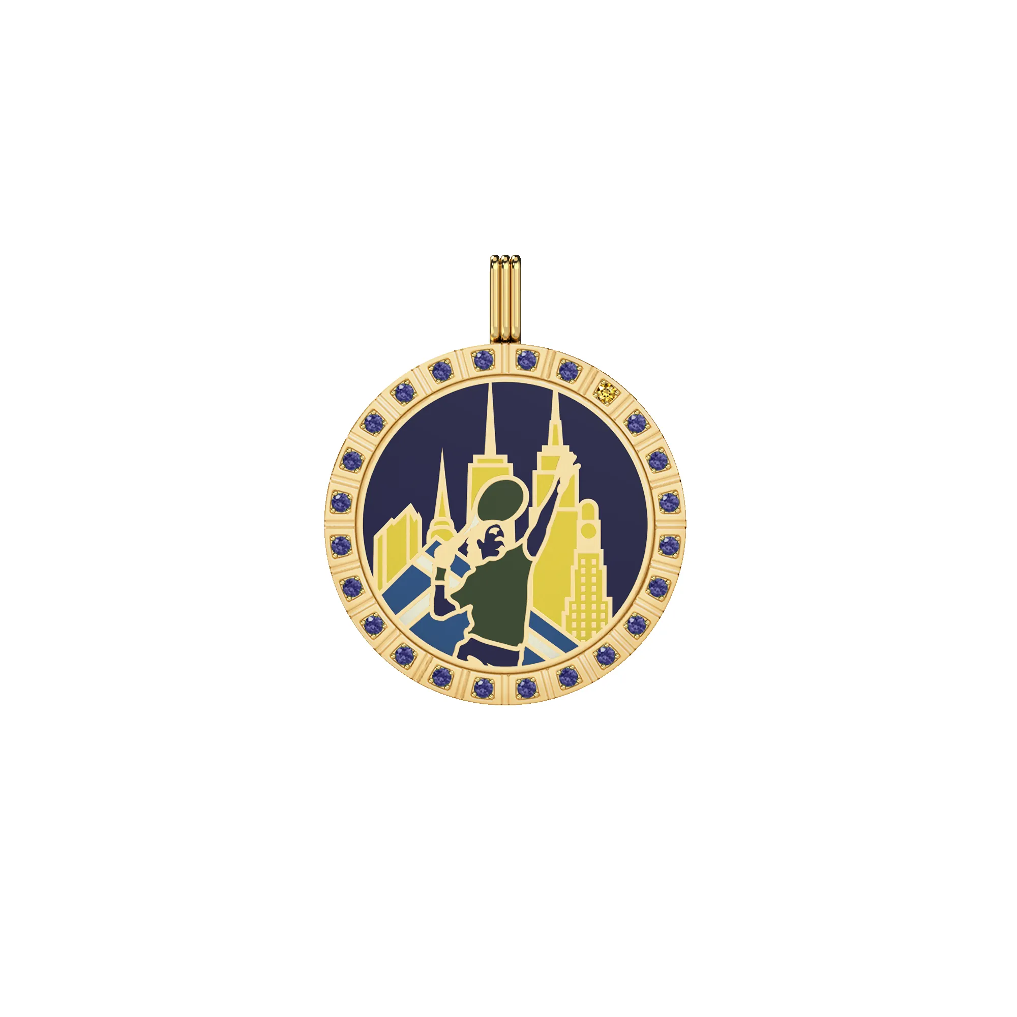 'Ace Adornments' Diamond Spinning Pendant sold by Pascal Design Official product image thumbnail 3