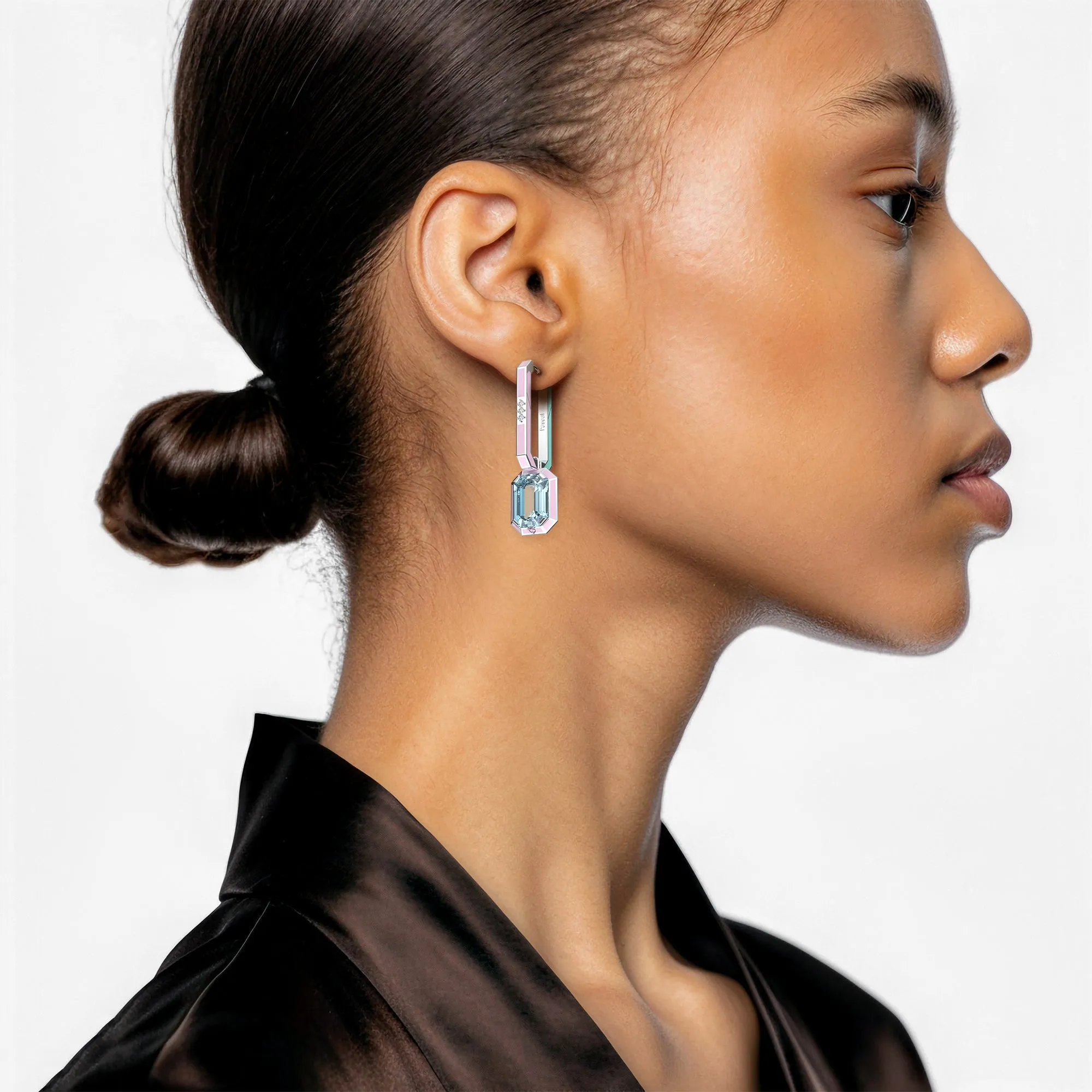 Artdeco Prism Diamond Earring sold by Pascal Design Official product image thumbnail 2