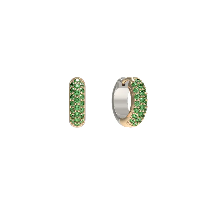 Double Sided Mixed Gemstone Hoops sold by Pascal Design Official