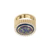Galaxy Gemstone Diamond Cocktail Ring sold by Pascal Design Official
