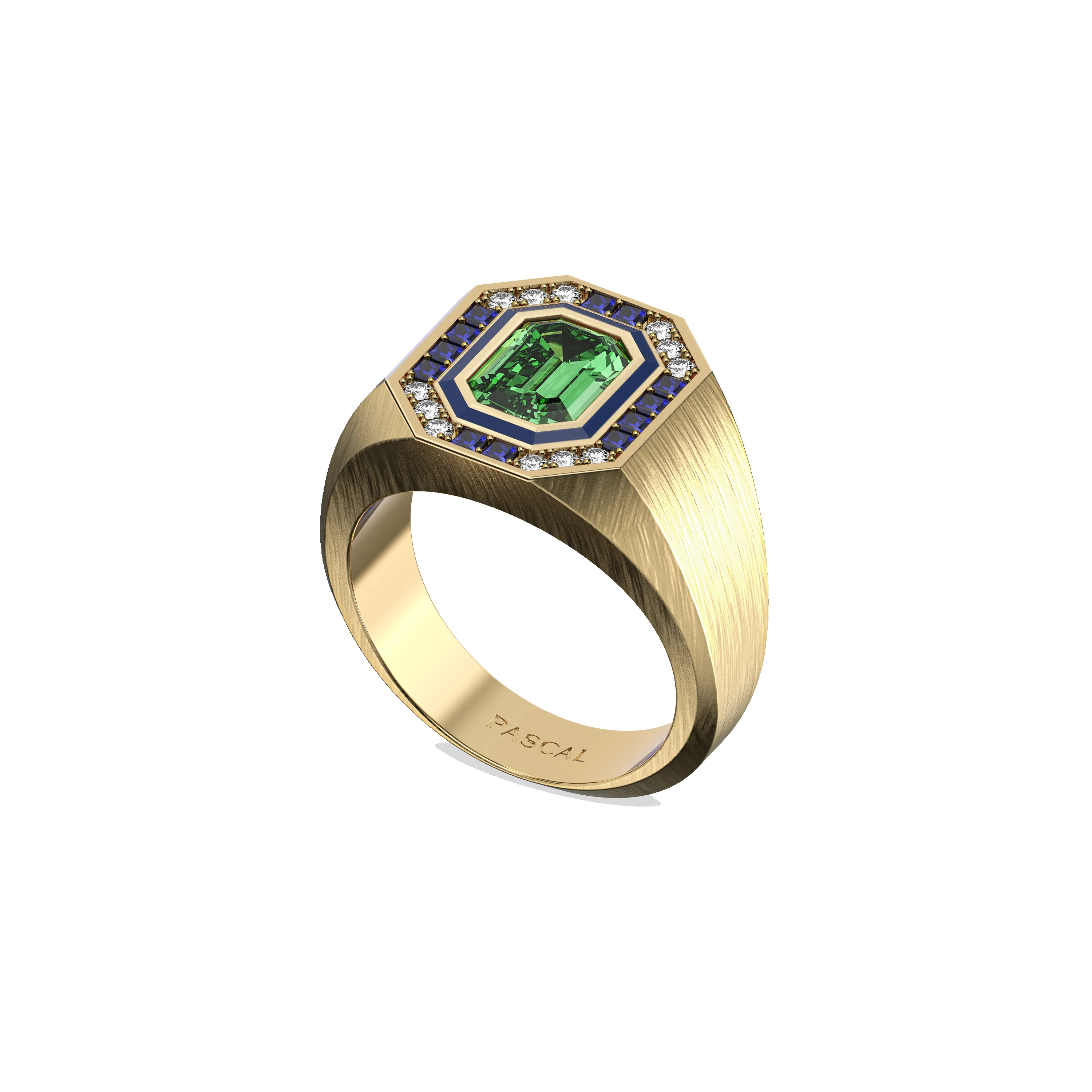 Lustre Gemstone Diamond Cocktail Ring sold by Pascal Design Official product image thumbnail 2