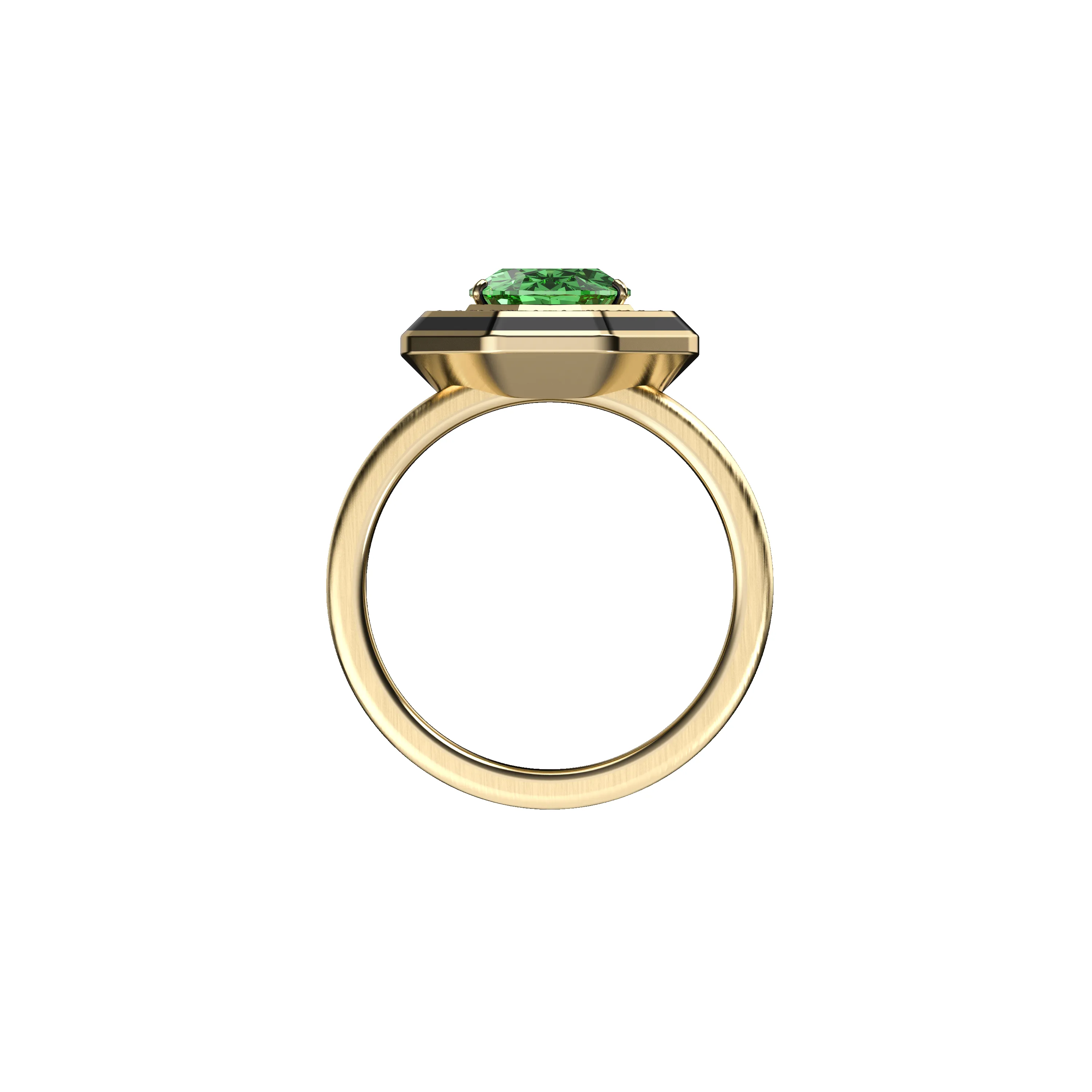 Renaissance Gemstone Diamond Cocktail Ring sold by Pascal Design Official product image thumbnail 4