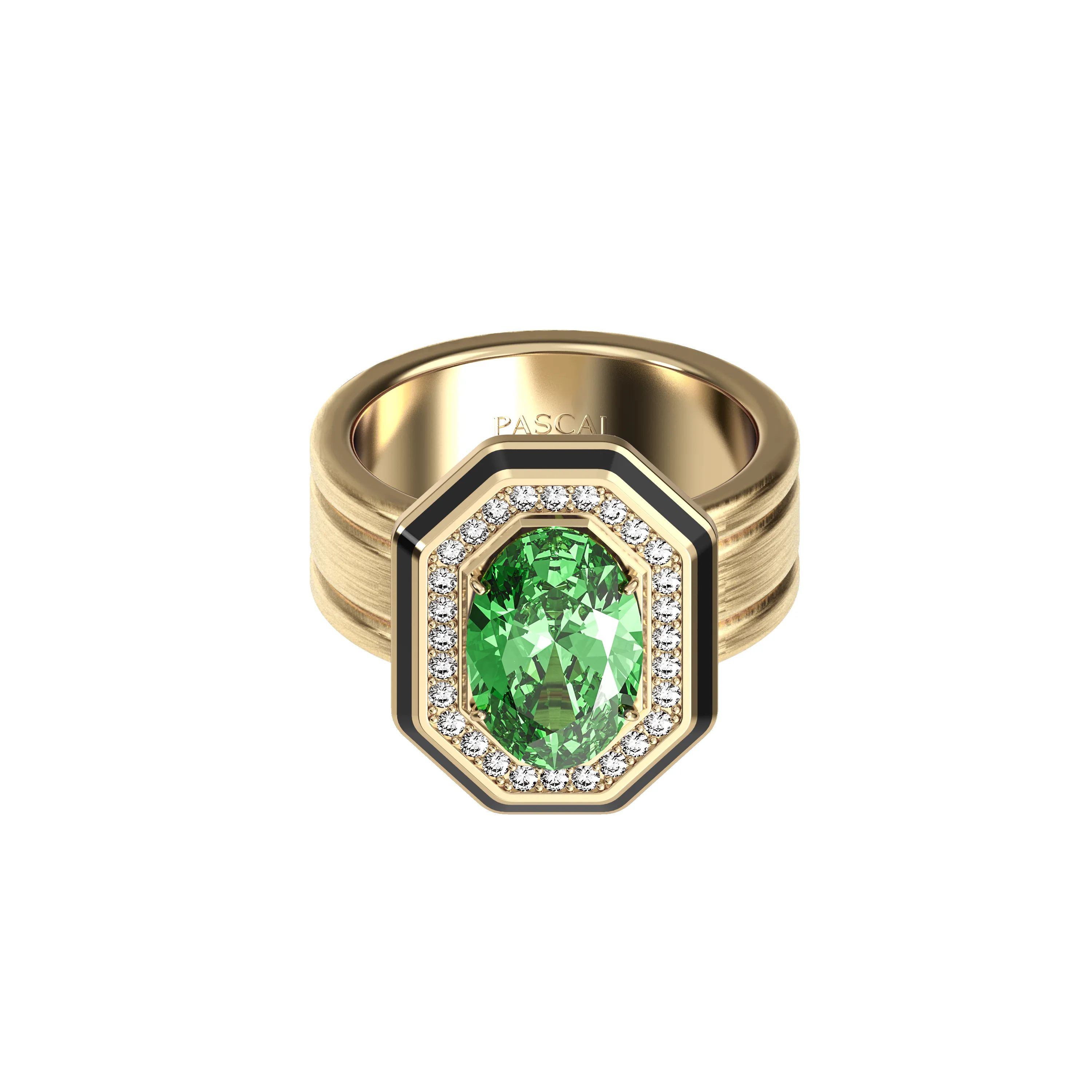 Renaissance Gemstone Diamond Cocktail Ring sold by Pascal Design Official product image thumbnail 3