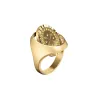 'Victory Emblem' Tennis Diamond Signet Ring sold by Pascal Design Official