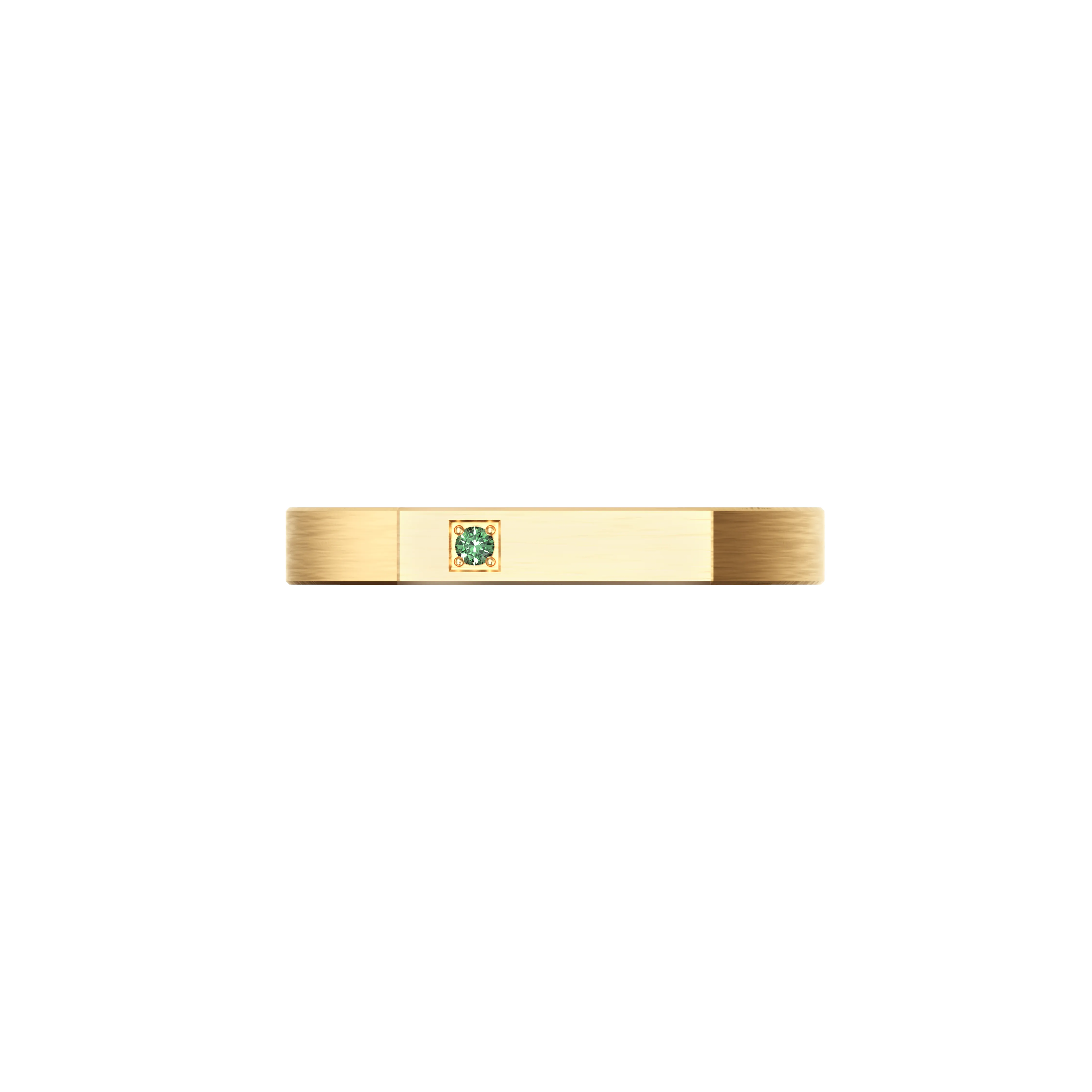 Thin Geo Gemstone Signet Ring sold by Pascal Design Official product image thumbnail 3