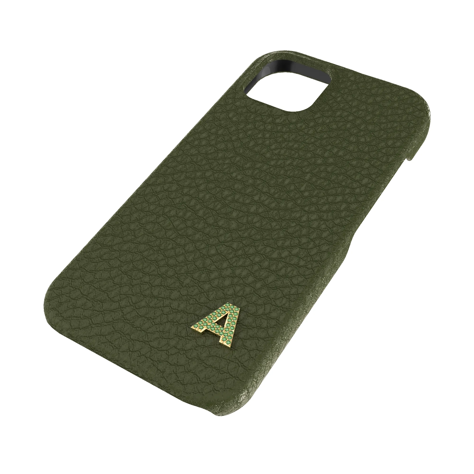 Personalized Initial Gemstone Phone Case sold by Pascal Design Official product image thumbnail 2