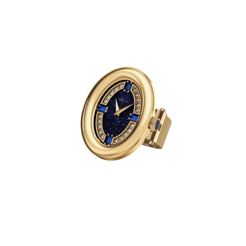 Ovalia Diamond Watch Ring sold by Pascal Design Official