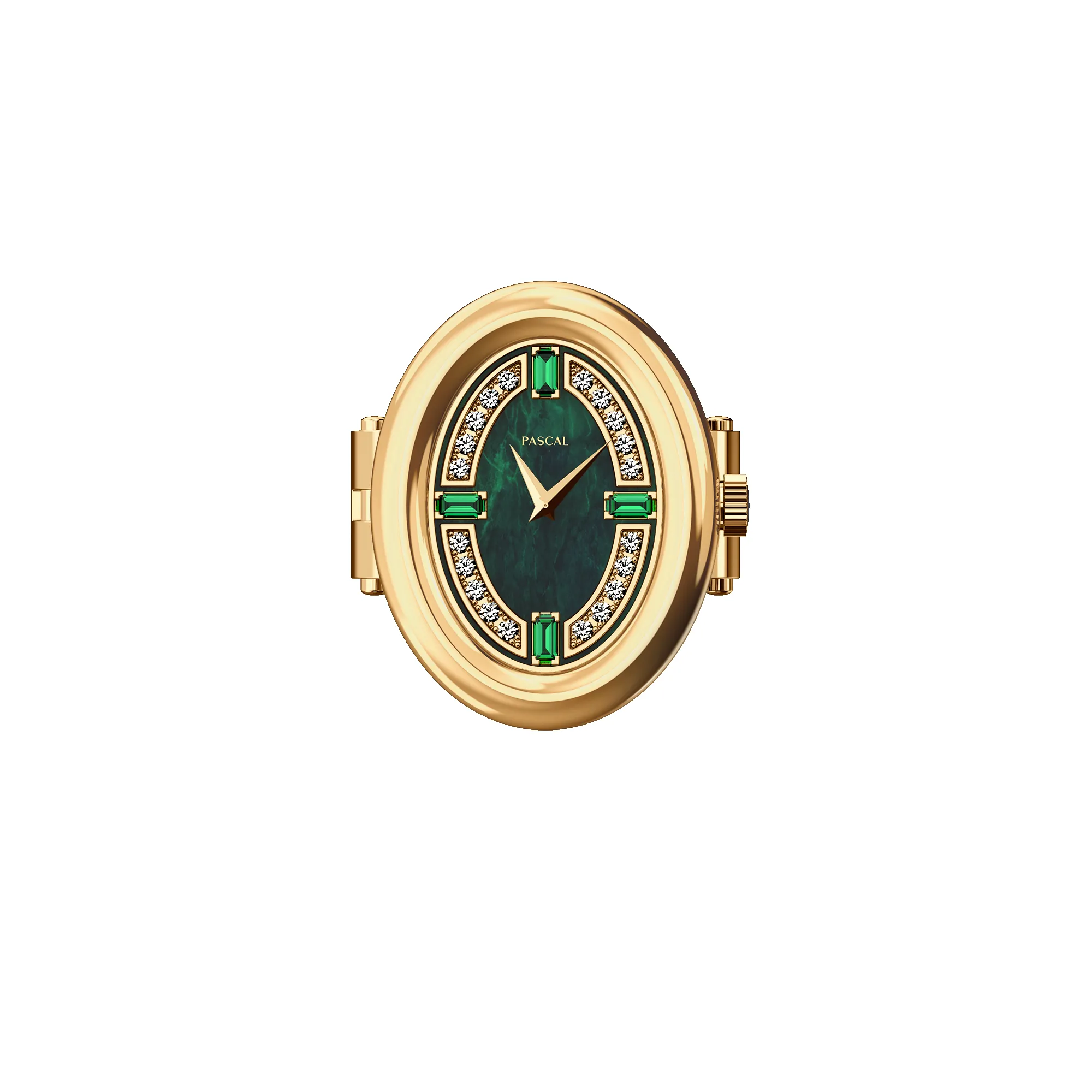 Ovalia Diamond Watch Ring sold by Pascal Design Official product image thumbnail 4