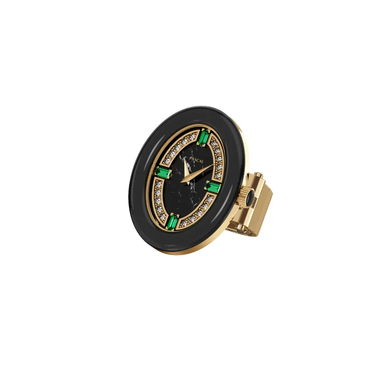 Ovalia Diamond Watch Ring sold by Pascal Design Official