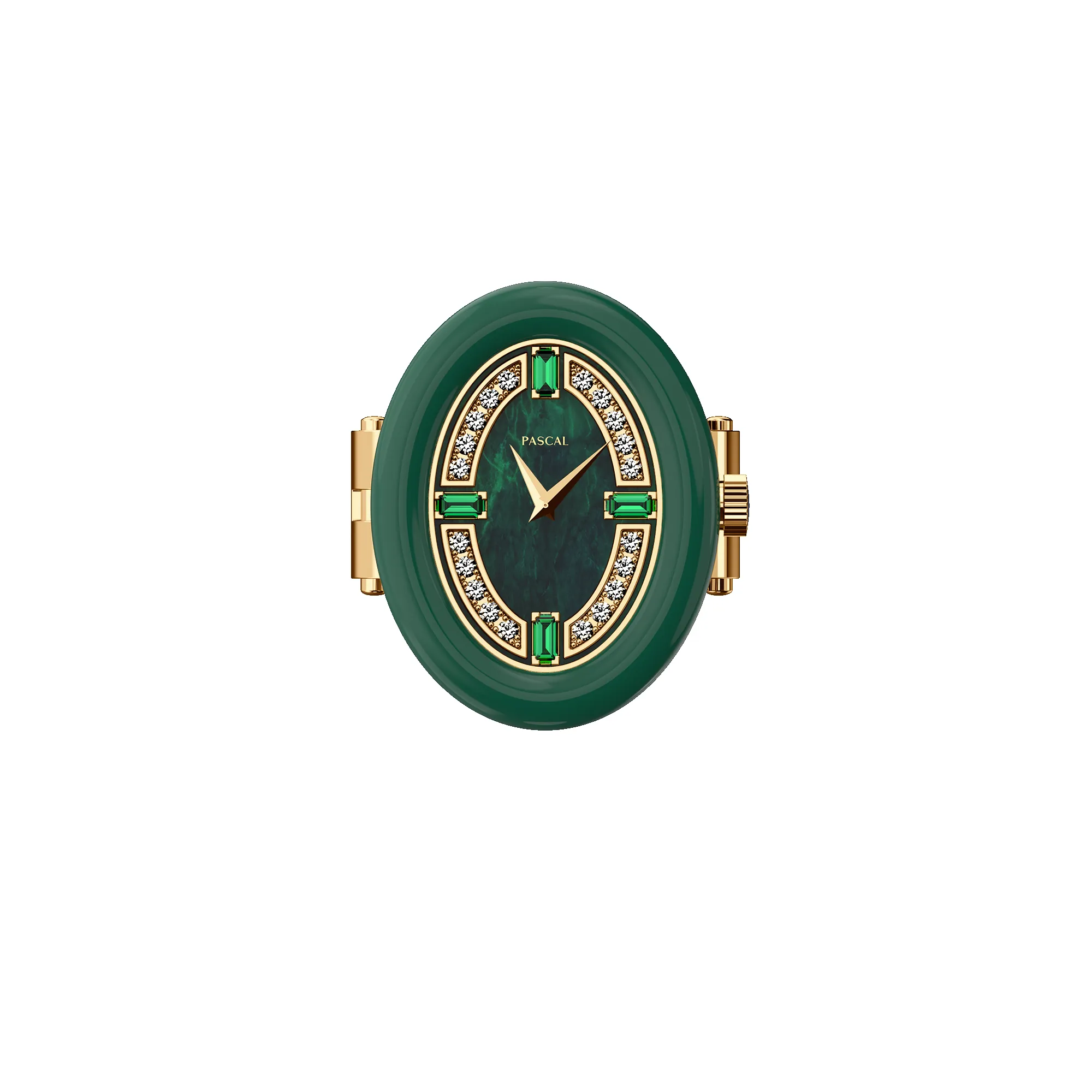 Ovalia Diamond Watch Ring sold by Pascal Design Official product image thumbnail 4