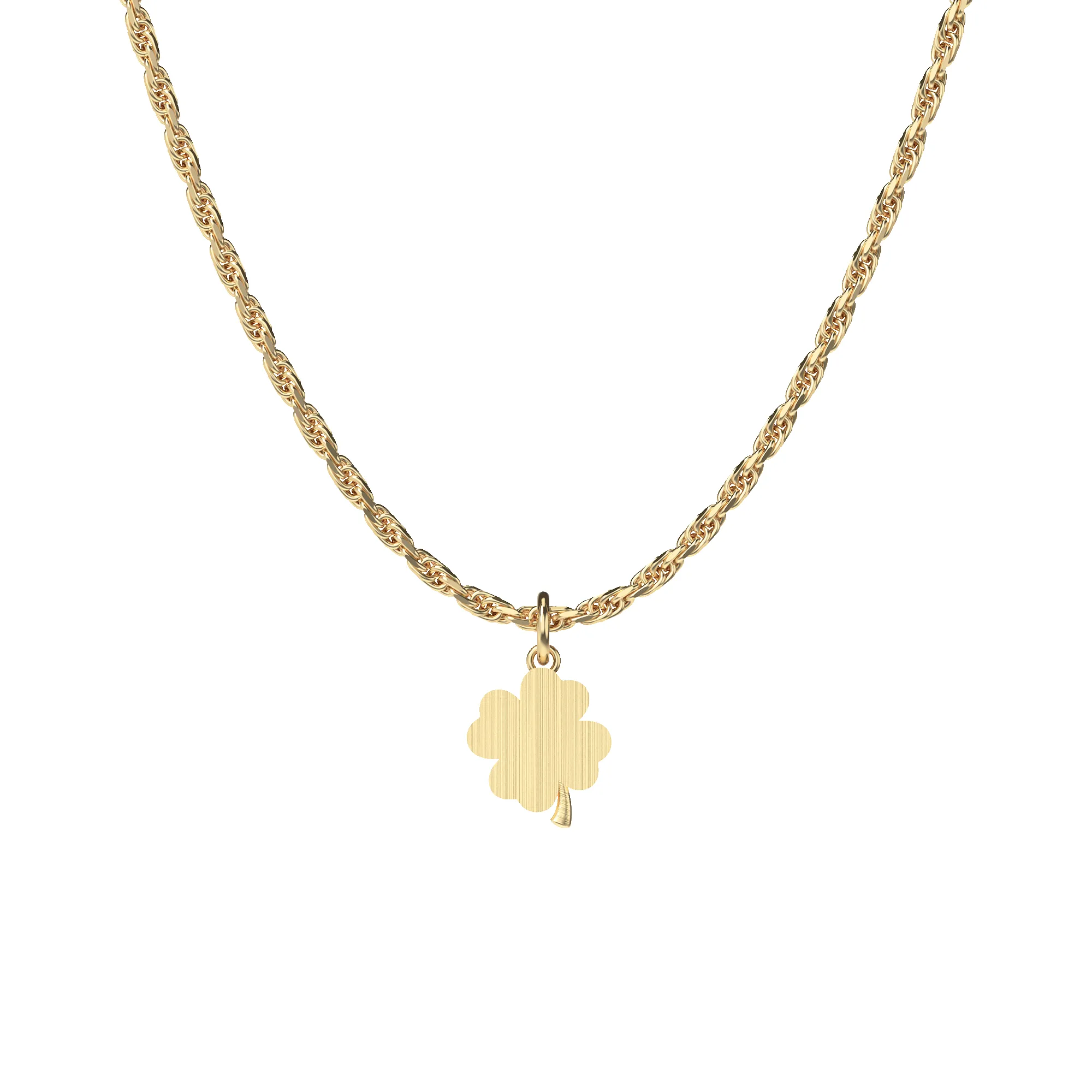 'Lucky Clover' Fancy Diamond Charm, 13mm sold by Pascal Design Official product image thumbnail 3