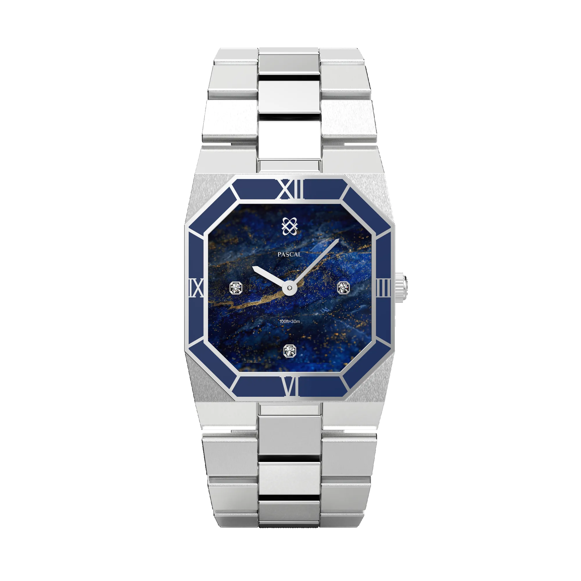 Octagonal Enamel Diamond Watch sold by Pascal Design Official