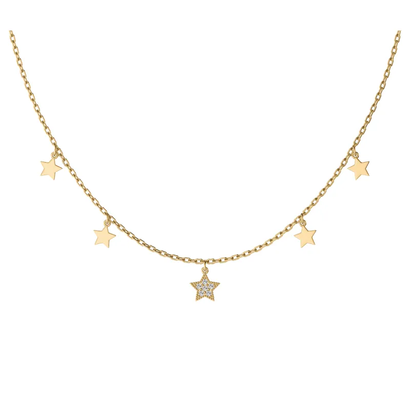 Beaded Star Diamond Choker sold by Pascal Design Official