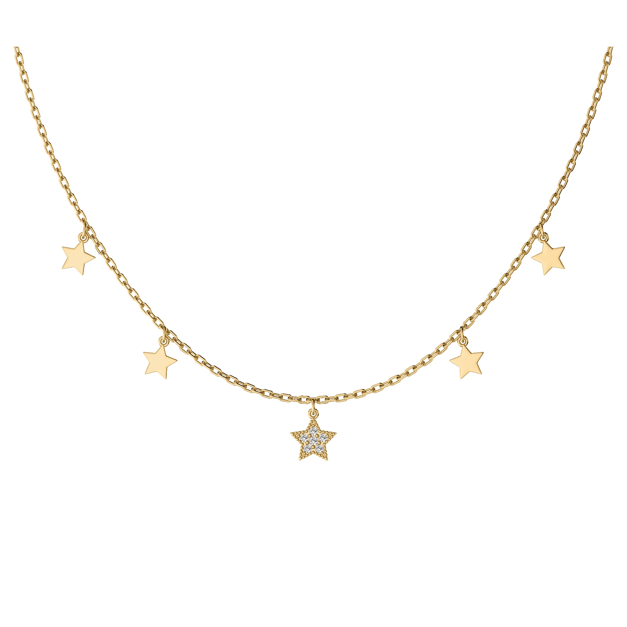 Beaded Star Diamond Choker sold by Pascal Design Official