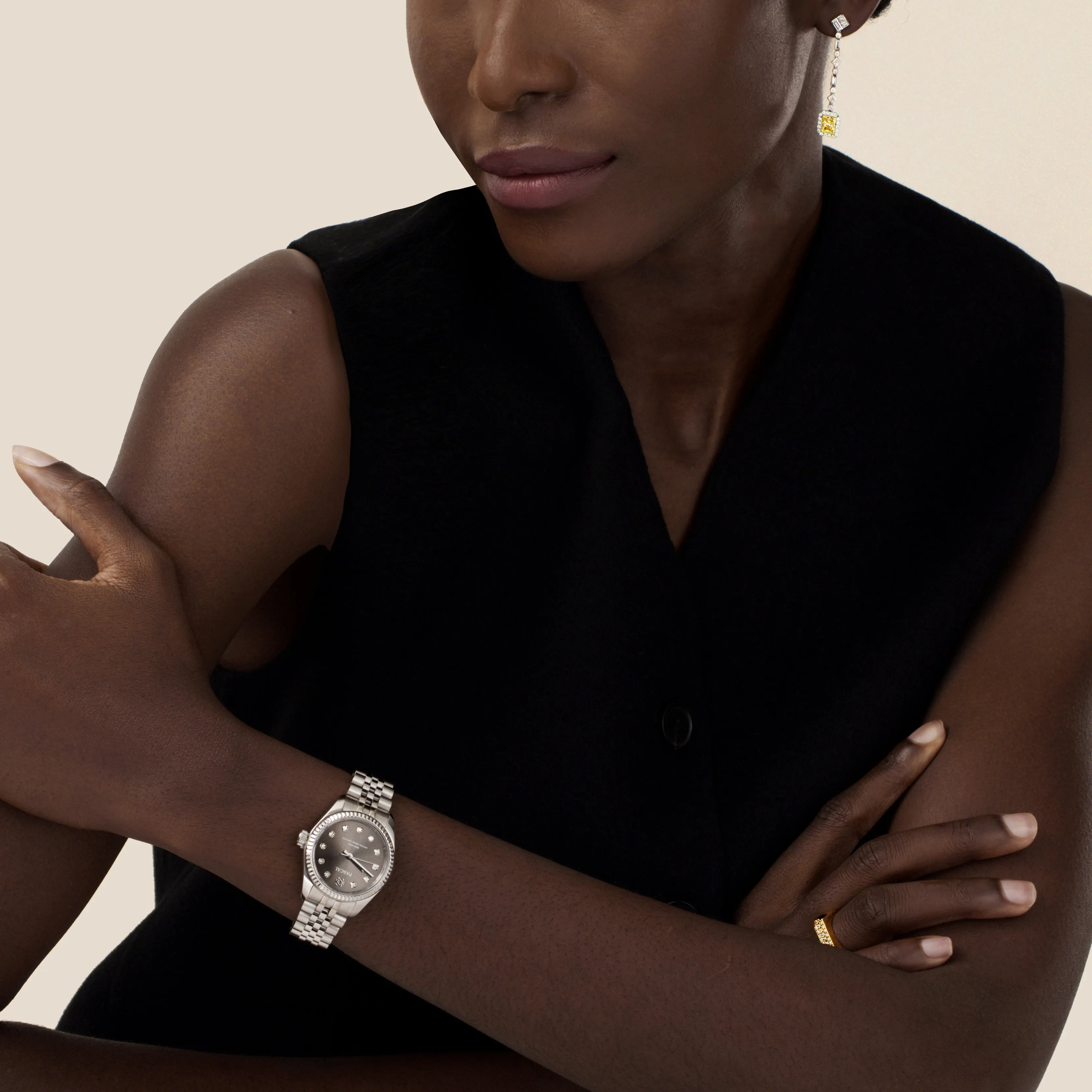 Timeless Classic Diamond Couple Watches sold by Pascal Design Official product image thumbnail 4