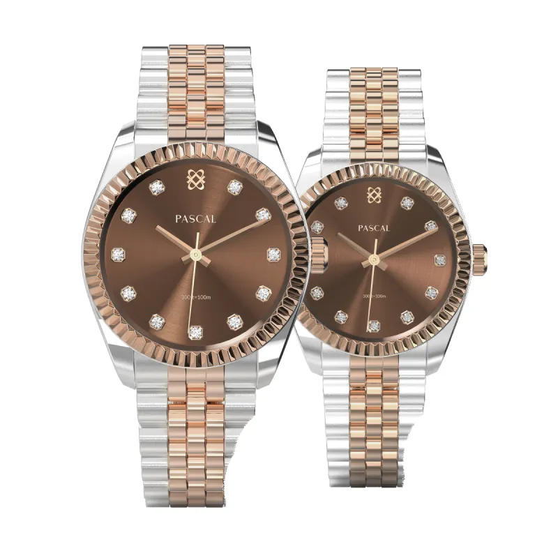 Timeless Classic Diamond Couple Watches sold by Pascal Design Official
