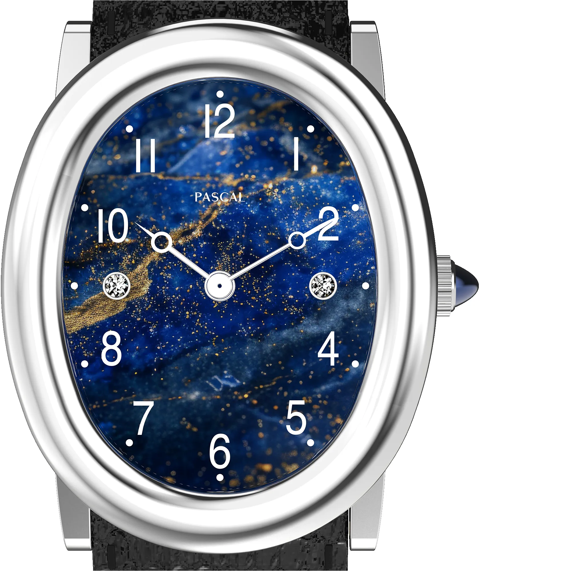 Oval Diamond Couple Watches sold by Pascal Design Official product image thumbnail 4