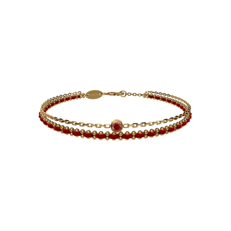 Happiness Gemstone Double Bracelet sold by Pascal Design Official