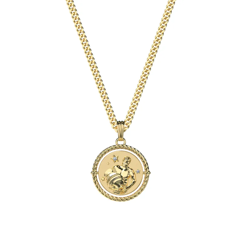 Reversible Aquarius Diamond Necklace sold by Pascal Design Official