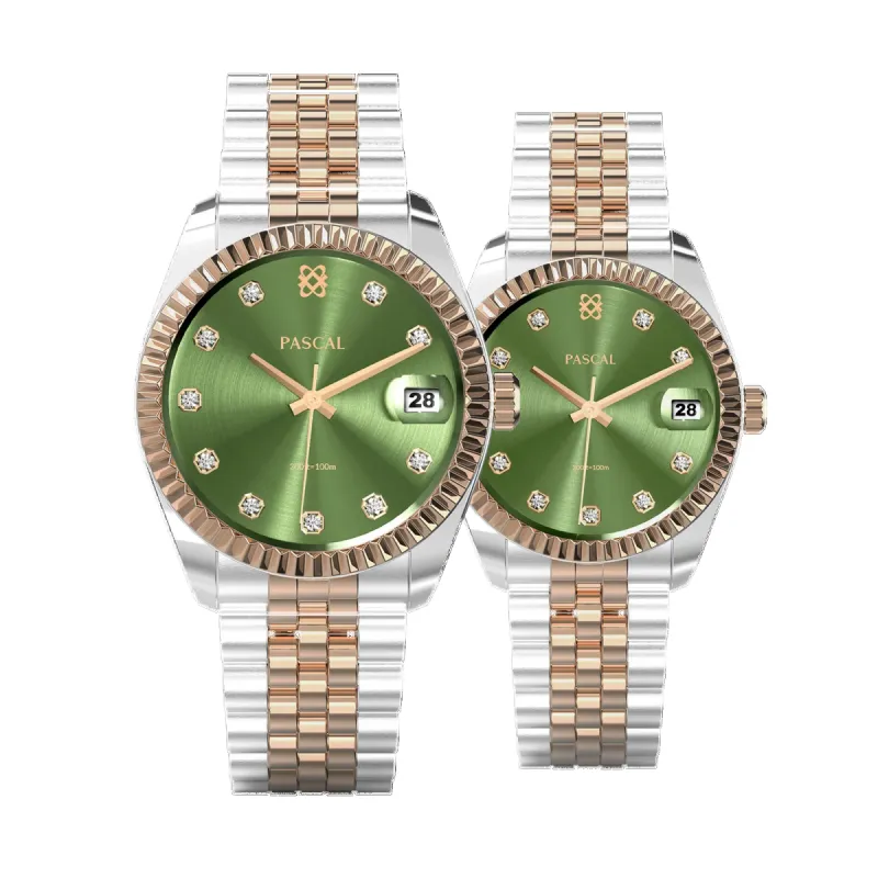 Timeless Classic Diamond Couple Watches sold by Pascal Design Official