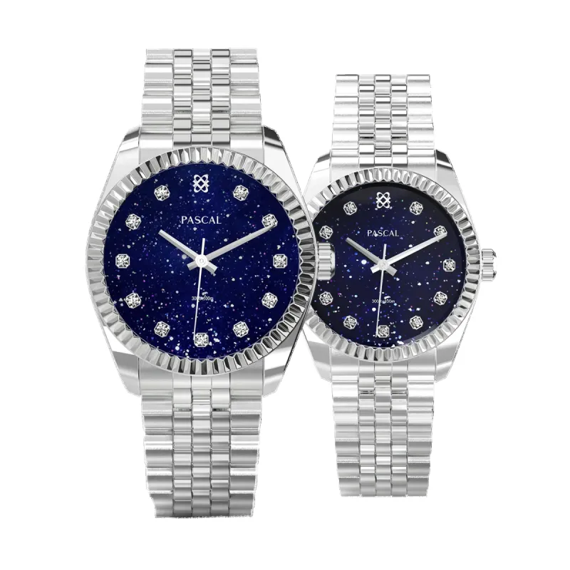 Timeless Classic Diamond Couple Watches sold by Pascal Design Official