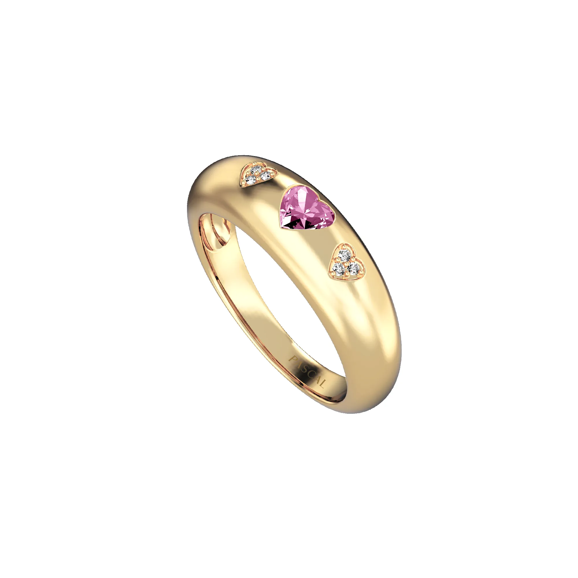 Heart Bracelet and Promise Ring Set sold by Pascal Design Official product image thumbnail 3