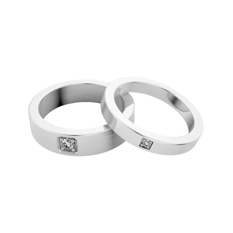 Eternity Diamond Band Ring Set sold by Pascal Design Official