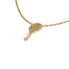 'The Tennis' Necklace, White Diamond Pavé sold by Pascal Design Official