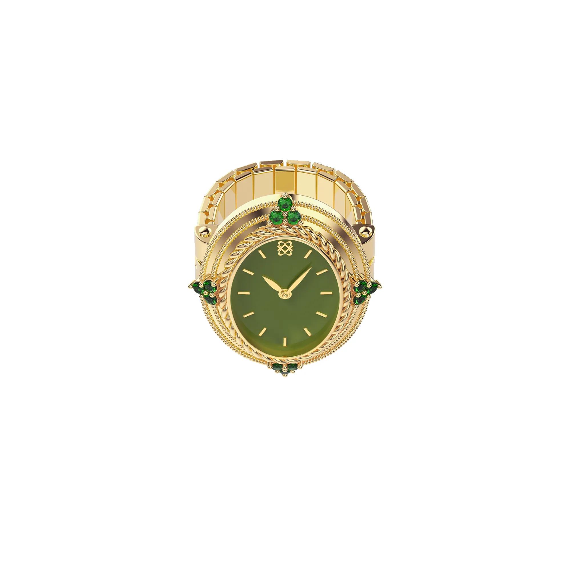 Victorian Luxe Diamond Couple Watch Rings sold by Pascal Design Official product image thumbnail 5